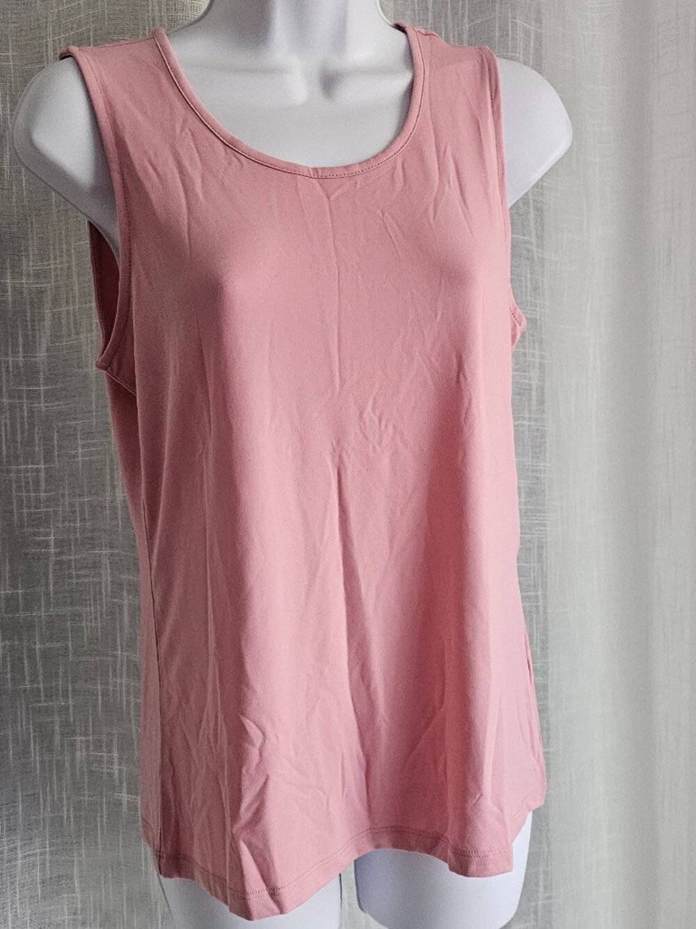 NorthStyle Women's Silky Knit Tank Top Dusty Pink Size S NEW